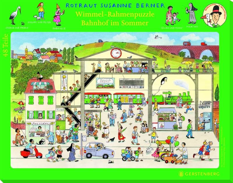 Wimmlingen - Bahnhof im Sommer