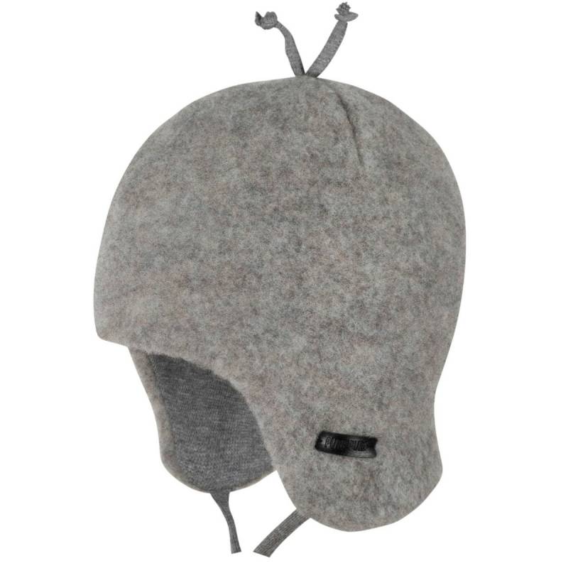 Wintermütze zum Binden dunklem grau 39/41