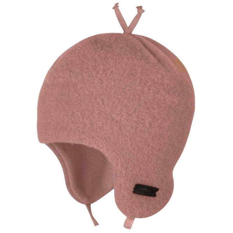 Wintermütze zum Binden rauchrosa 43/45 Wintermütze zum Binden rauchrosa 43/45