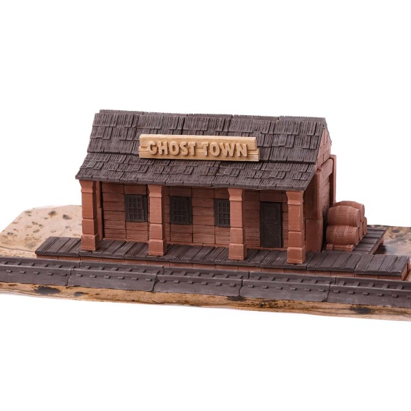 Wise Elk Mini Bricks: "Train Station"