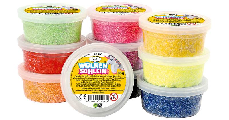 Wolkenschleim® Basic-Set, 10 x 35 g
