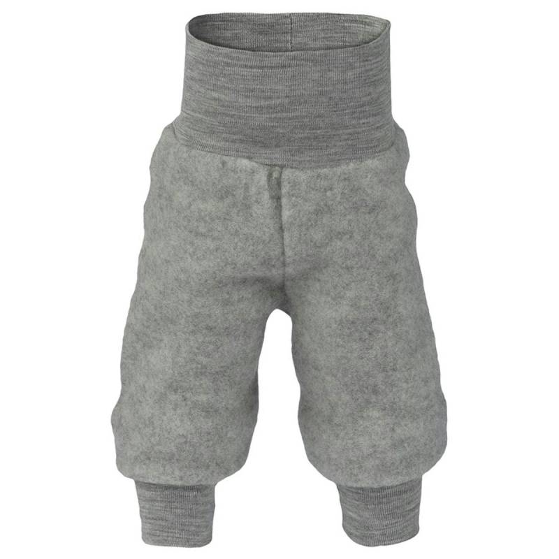 Woll Fleece Hose Softbund hellgrau 50/56