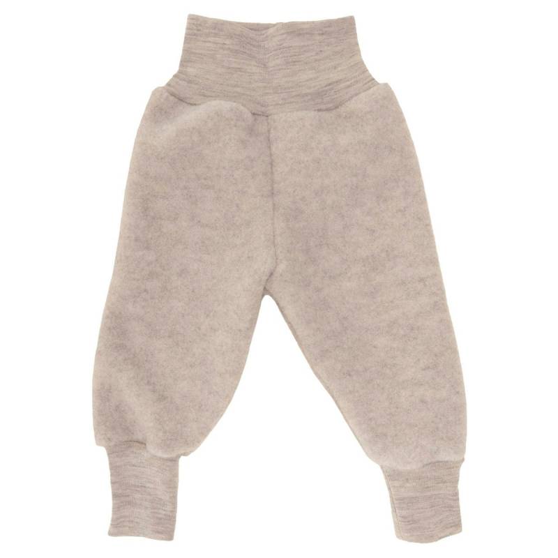 Woll Fleece Hose Softbund sand-melange 86/92 Woll Fleece Hose Softbund sand-melange 86/92