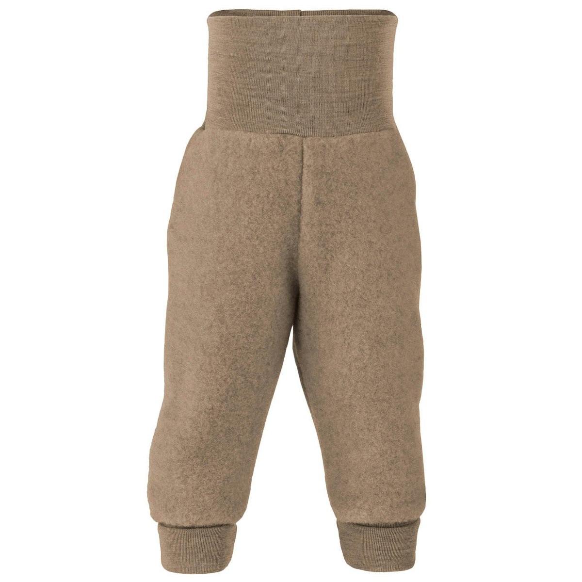 Woll Fleece Hose Softbund walnuss-braun 74/80 Woll Fleece Hose Softbund walnuss-braun 74/80