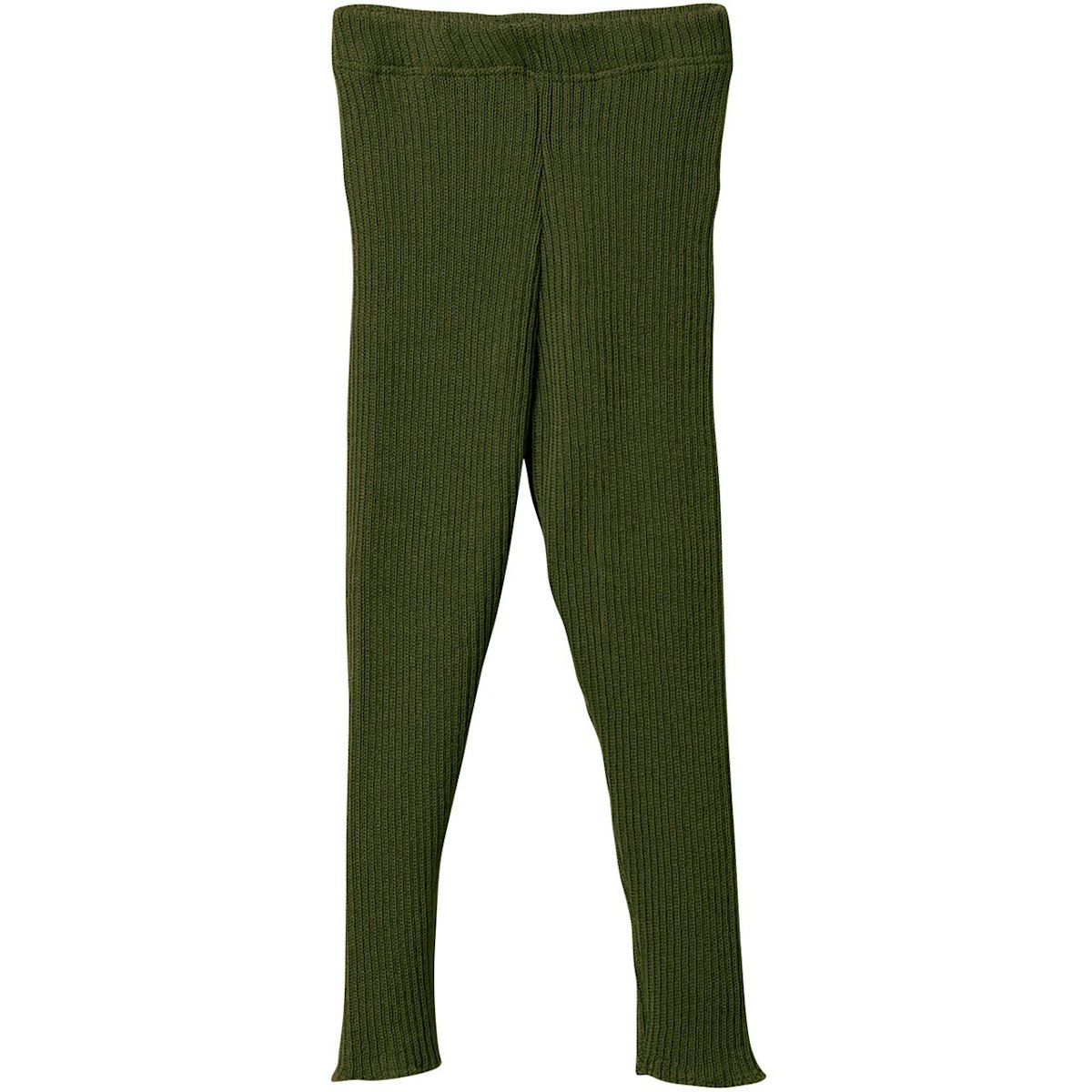 Woll Leggings oliv-grün warm und mitwachsend 110/116