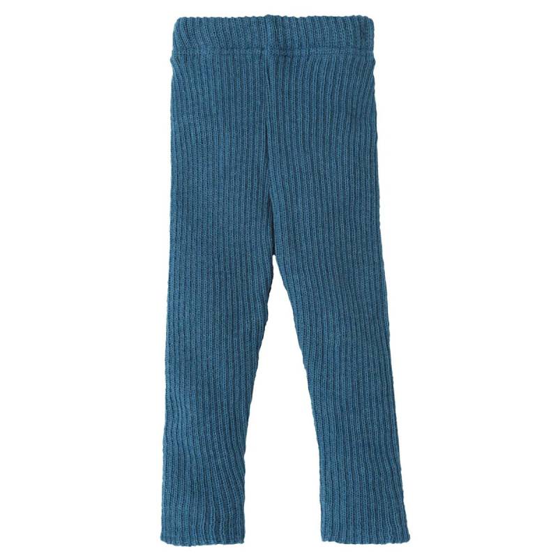 Woll Leggings taubenblau warm und mitwachsend 134/140