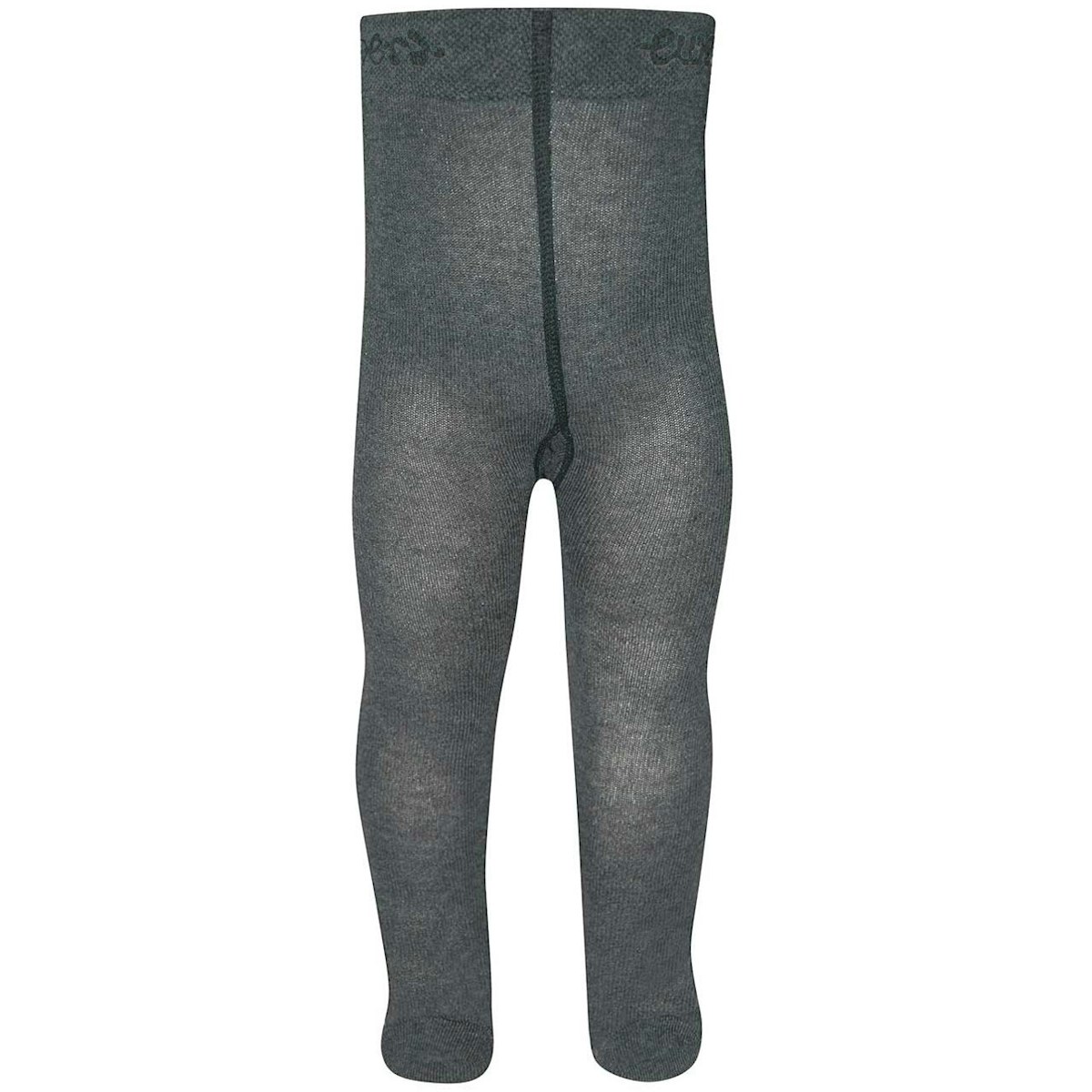 Wolle- Baumwolle Mix Strumpfhose graphit melange 56