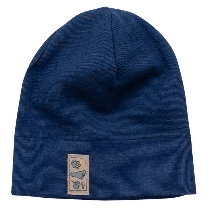 Wolle Seide Beanie marine 86/92 Wolle Seide Beanie marine 86/92