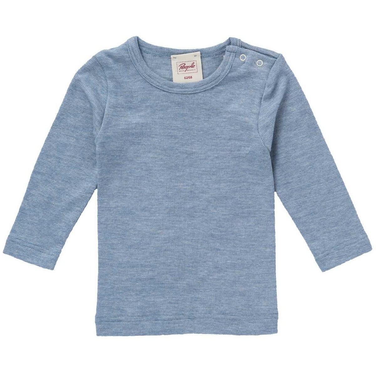 Wolle Seide Langarmshirt 50/56