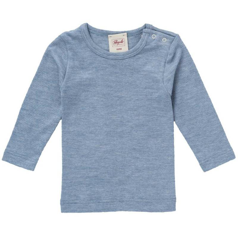 Wolle Seide Langarmshirt 50/56