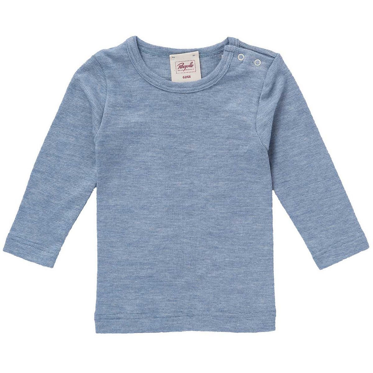 Wolle Seide Langarmshirt 50/56