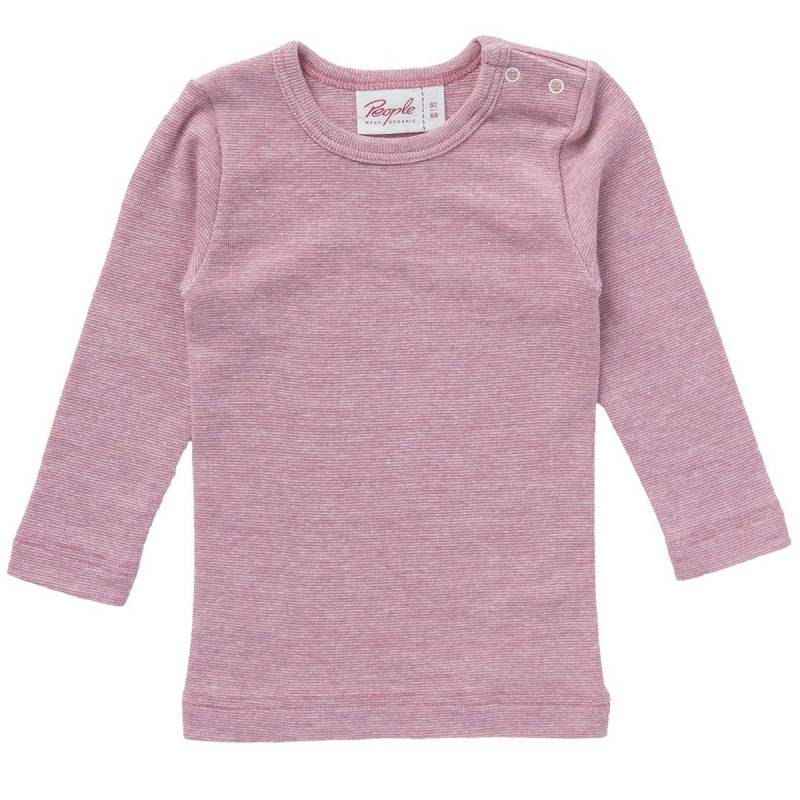 Wolle Seide Langarmshirt rosa 62/68