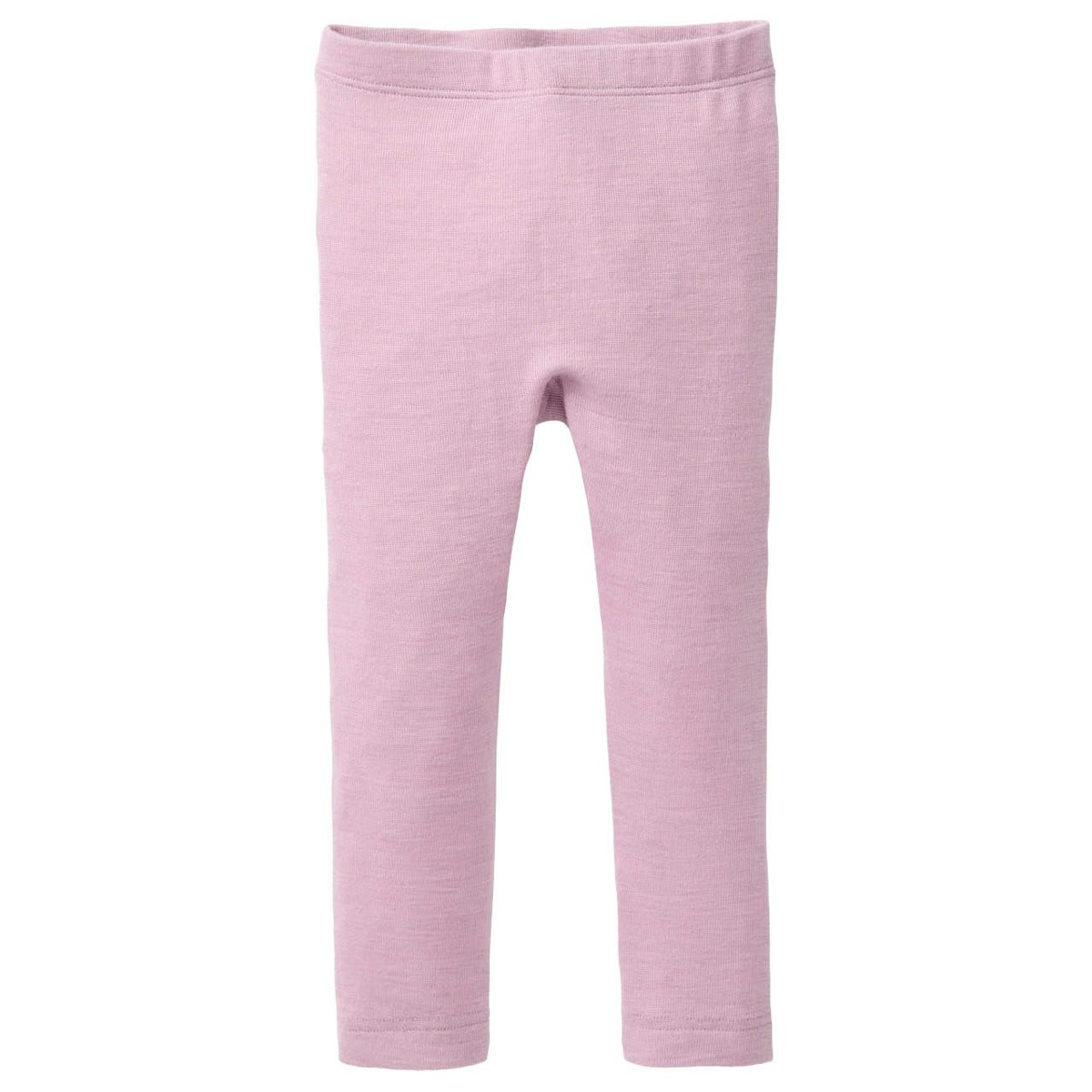 Wolle Seide Leggings flieder 98