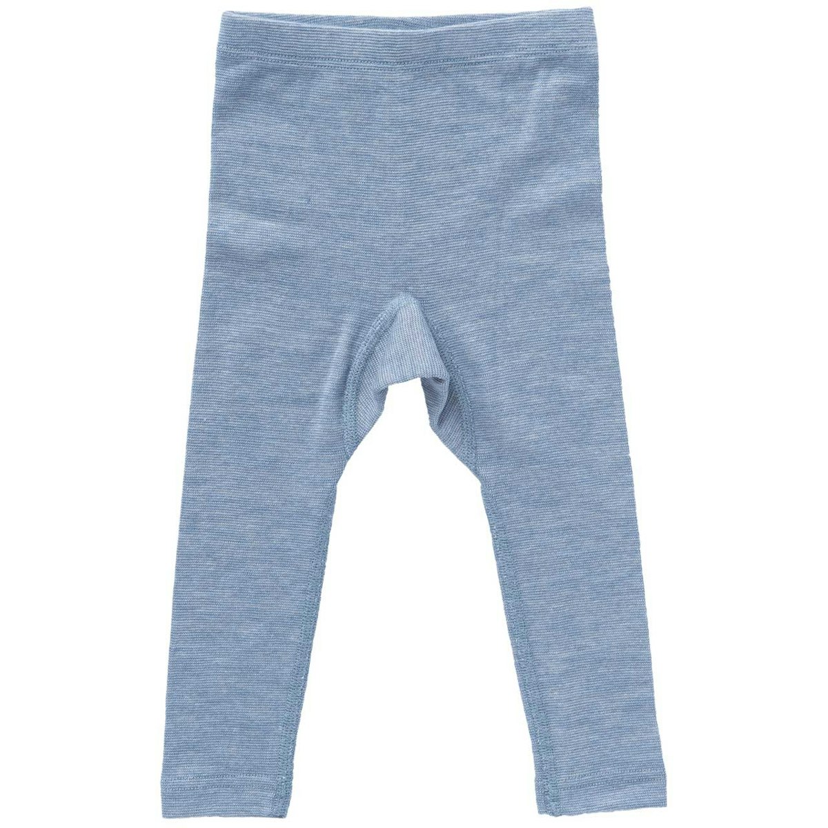 Wolle Seide Leggings hellblau 50/56
