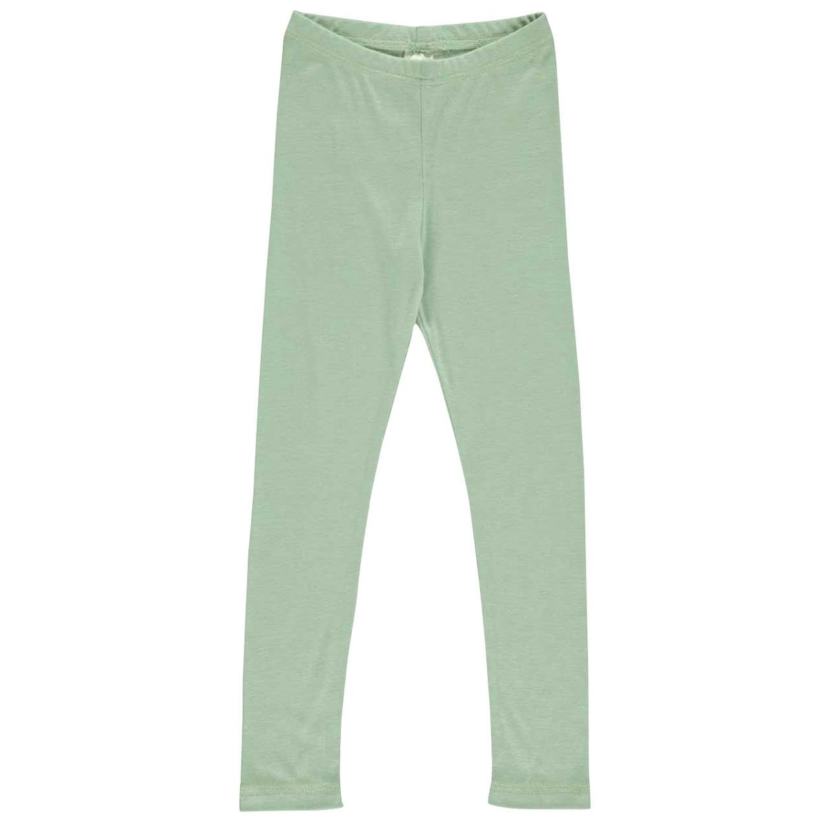 Wolle Seide Leggings pastellgrün 134