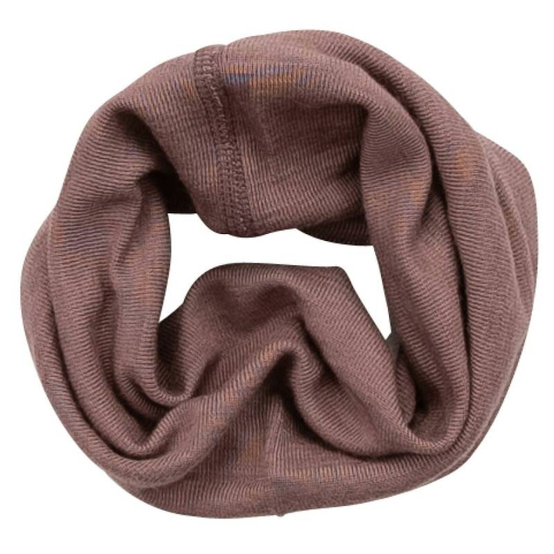 Wolle Seide Schlauchschal mauve 92/98 Wolle Seide Schlauchschal mauve 92/98