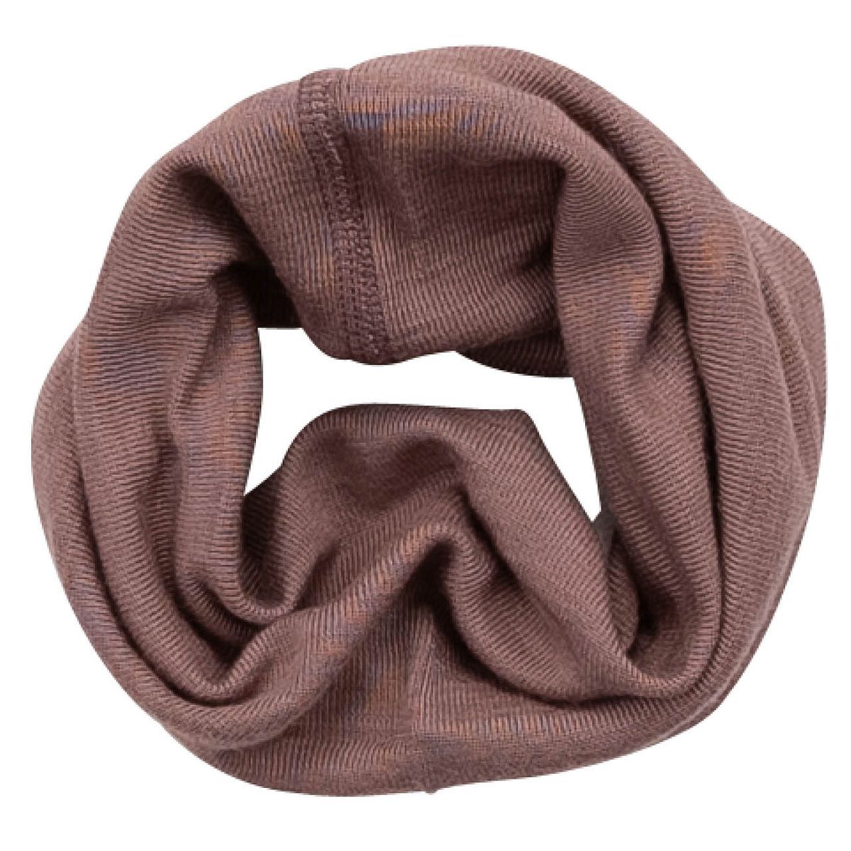 Wolle Seide Schlauchschal mauve 92/98
