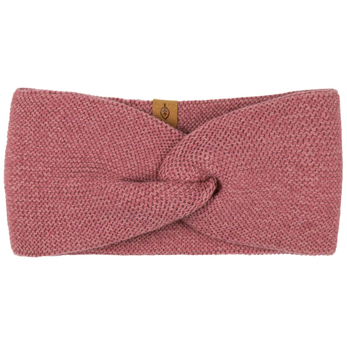 Wolle Seide Stirnband rauchpink 51/53