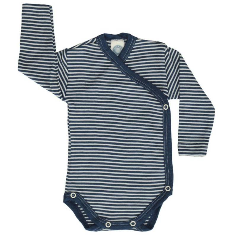 Wolle Seide atmungsaktiver Wickelbody für alle Fälle 62/68 Wolle Seide atmungsaktiver Wickelbody für alle Fälle 62/68