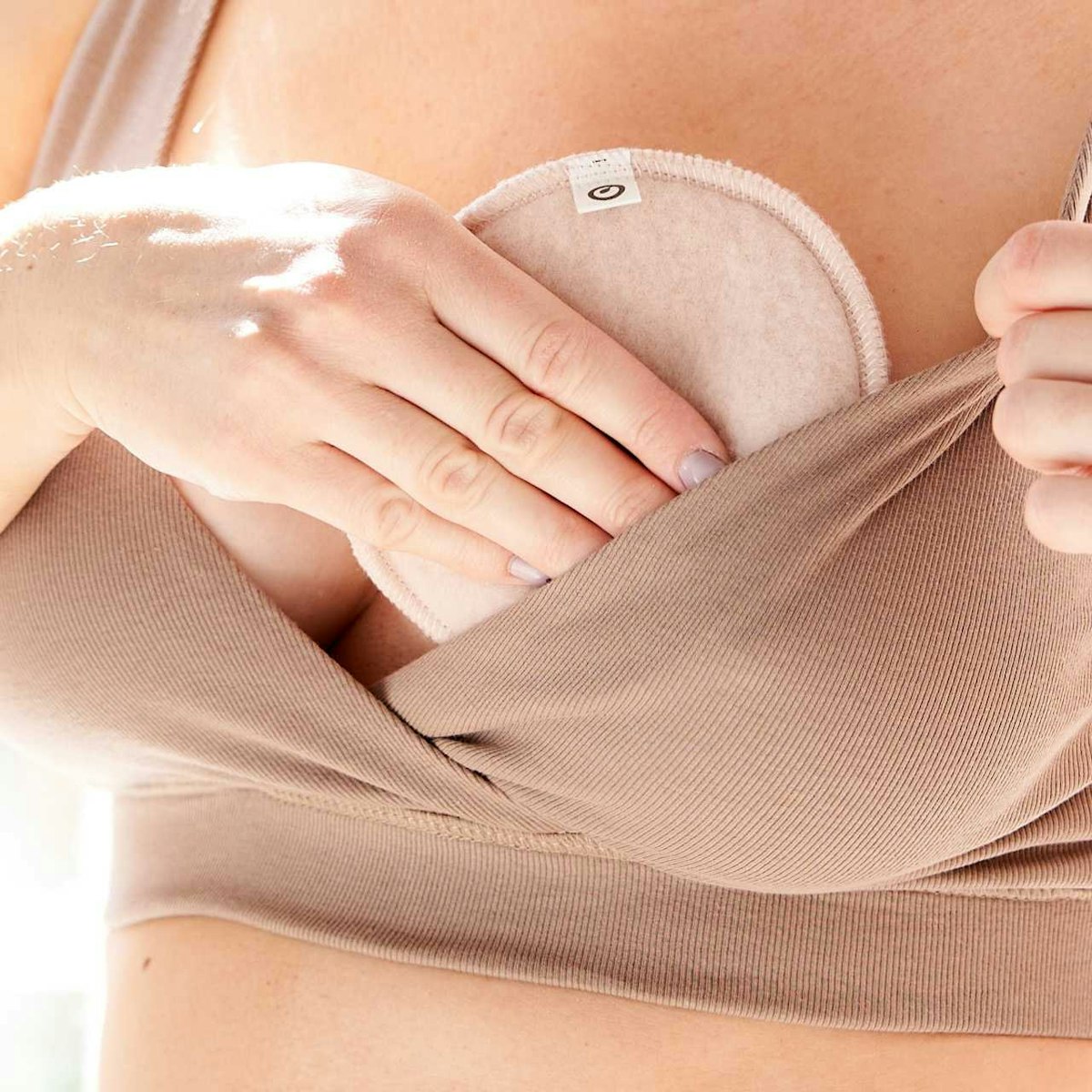 Wolle Stilleinlagen rose M
