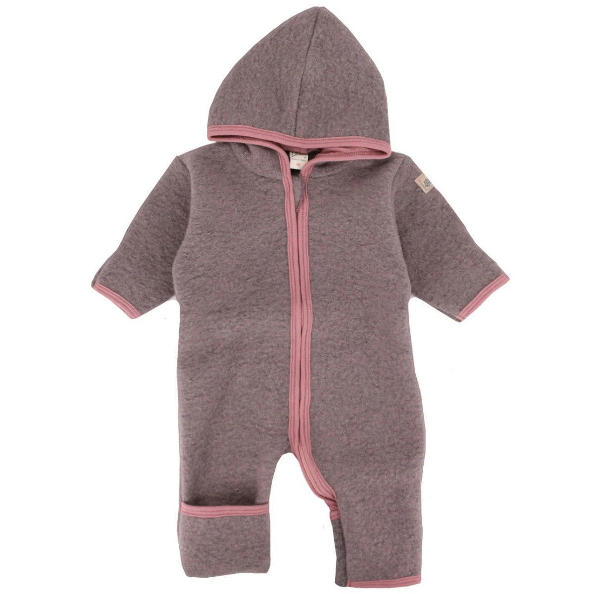 Wollfilz Overall innen Baumwolle mauve 56