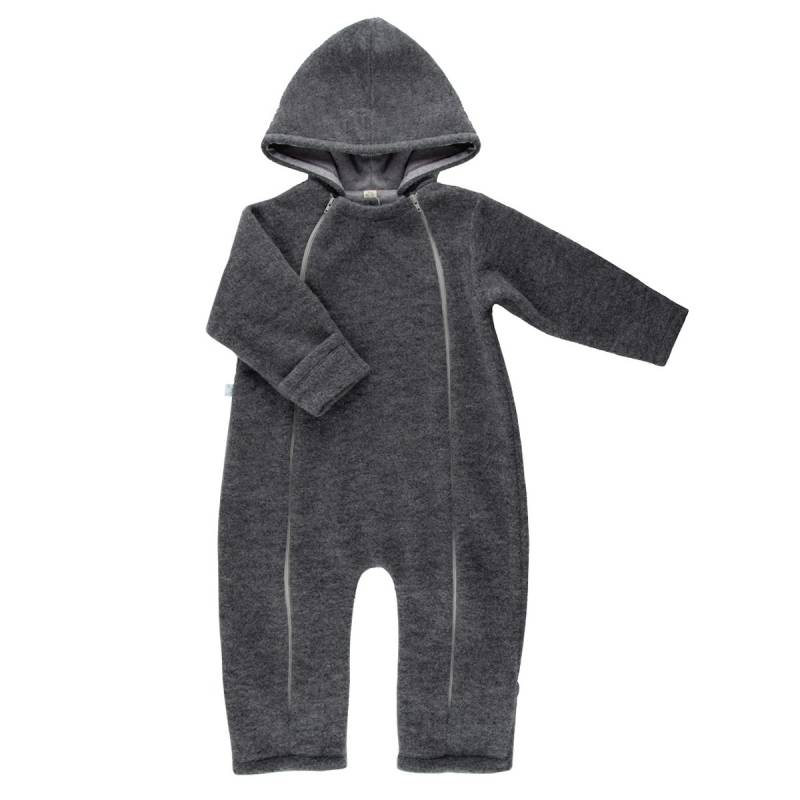 Wollfleece Overall Baby anthrazit 50/56