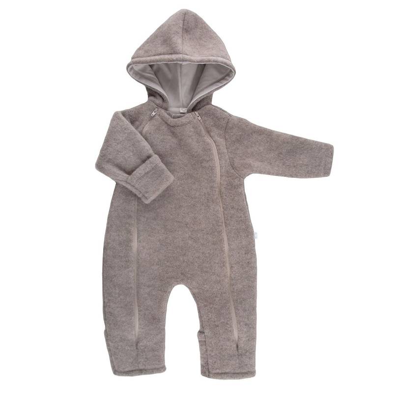 Wollfleece Overall Baby sand-melang 44 Wollfleece Overall Baby sand-melang 44