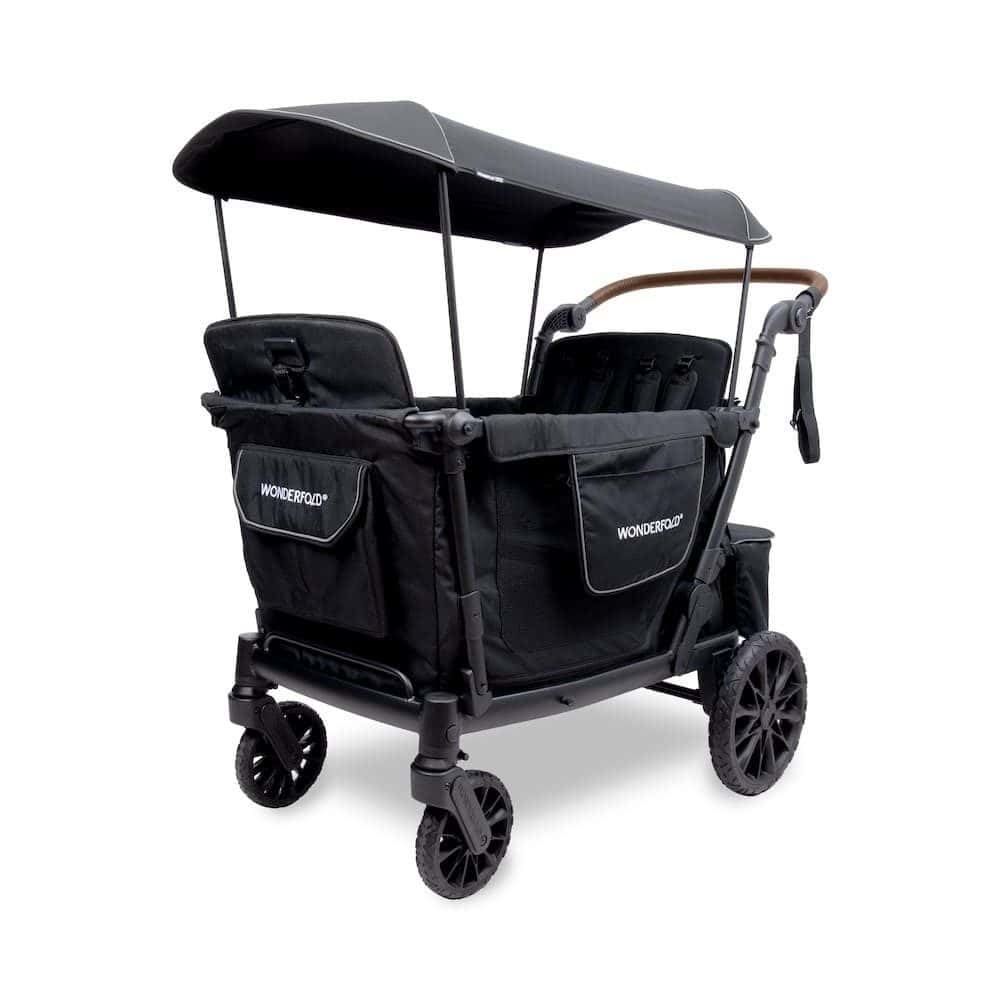 Wonderfold L4 Buggy-Wagen 4-Sitzer - Schwarz