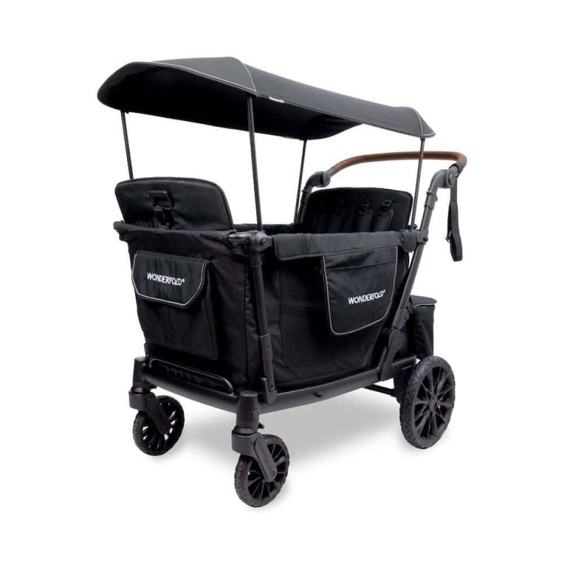 Wonderfold L4 Buggy-Wagen 4-Sitzer - Schwarz Wonderfold L4 Buggy-Wagen 4-Sitzer - Schwarz