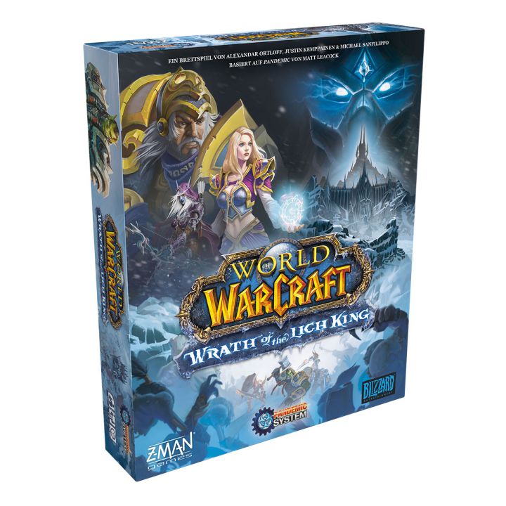 World of Warcraft Wrath of the Lich King Brettspiel mit dem Pandemic-System DE