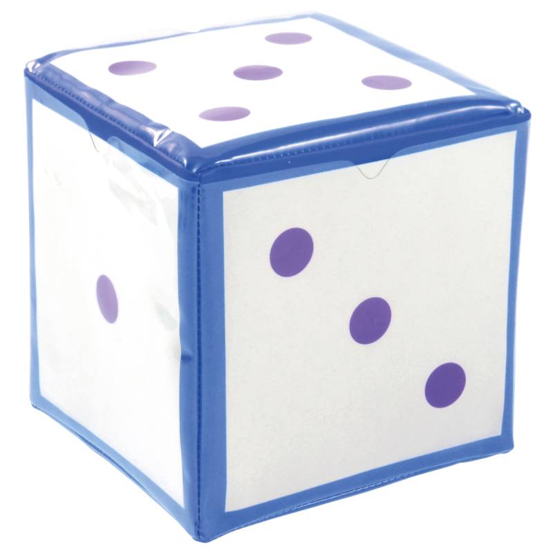 Würfel mit Taschen blau Würfel mit Taschen blau