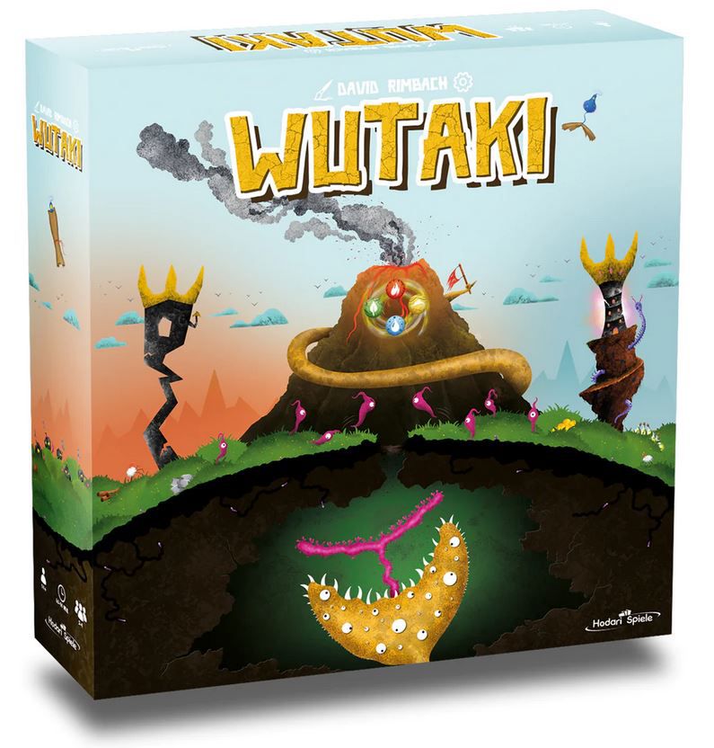 Wutaki (Deutsch/Englisch) Hodari Spiele Familienspiele Spiel HS-W001