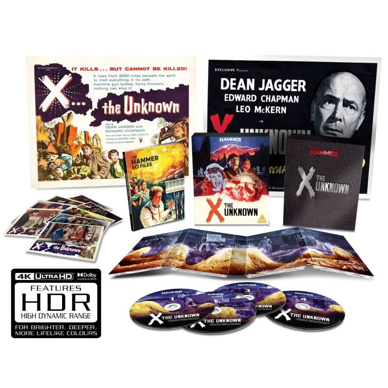 X the Unknown Limited Collector's Edition 4K Ultra HD & Blu-Ray X the Unknown Limited Collector's Edition 4K Ultra HD & Blu-Ray