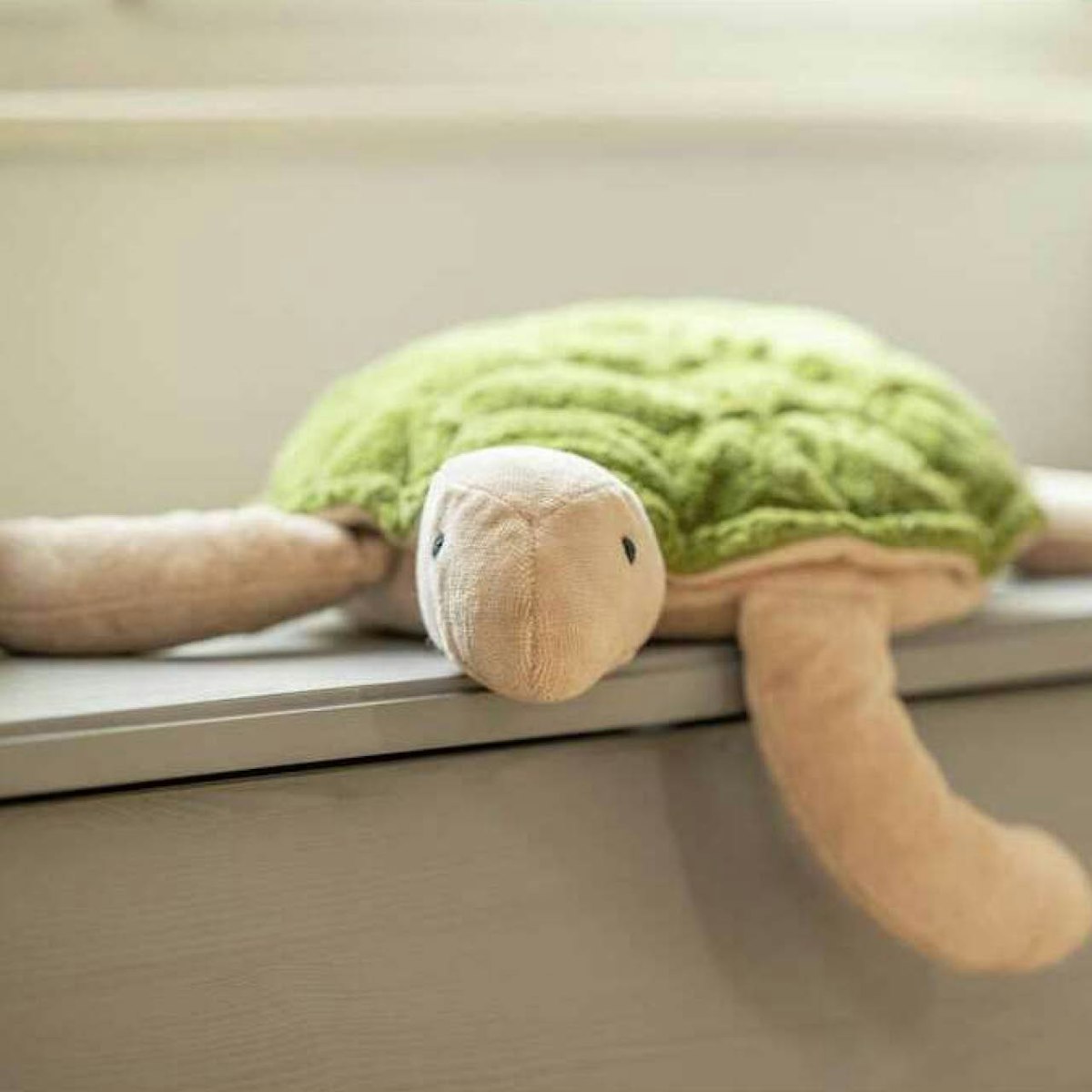 XL Kuscheltier & Wärmekissen Schildkröte Dinkelspelz grün