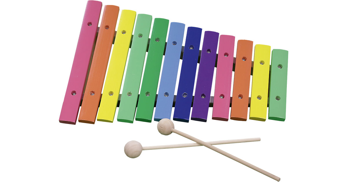 Xylophon Concerto 12 Töne Holz, 37 cm