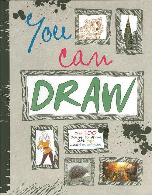 You Can Draw - 100 Zeichnenprojekte in englischer Anleitung - Viel Spaß mit Lernen und Zeichnen in einem