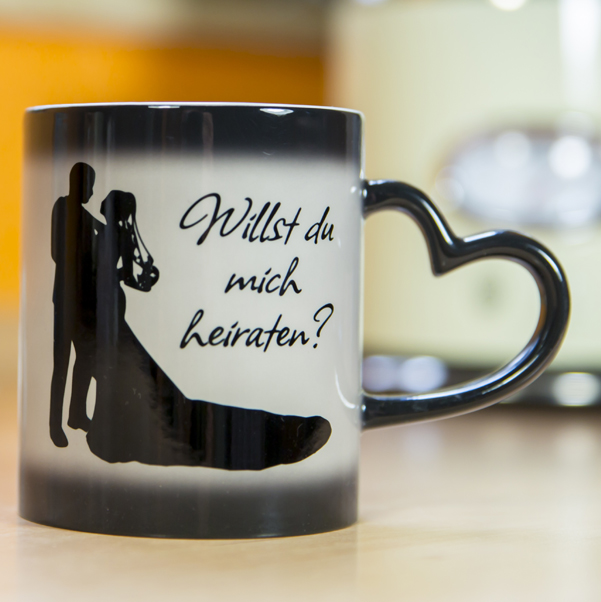 Zaubertasse Herz Zaubertasse Herz