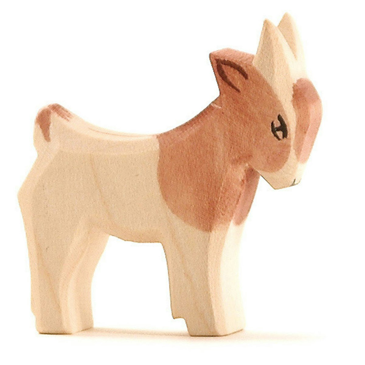 Zicklein Holzfigur 6 cm hoch