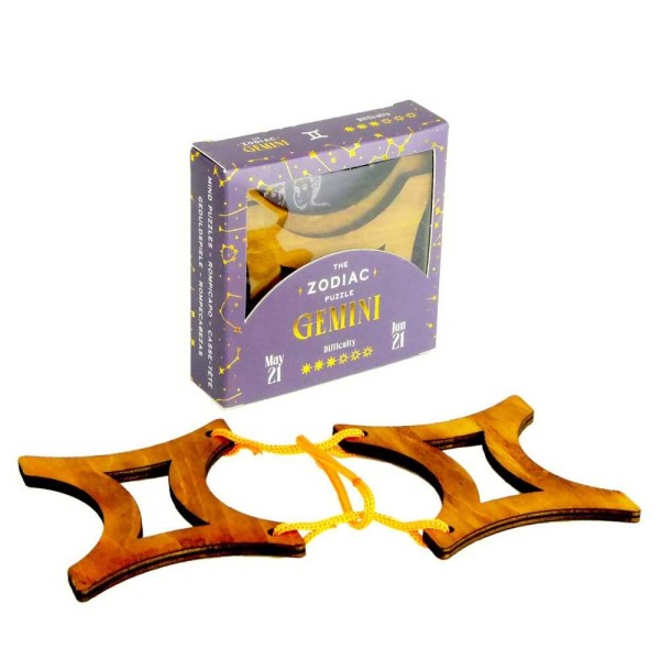 Zodiac Seilpuzzle Gemini (Zwillinge)