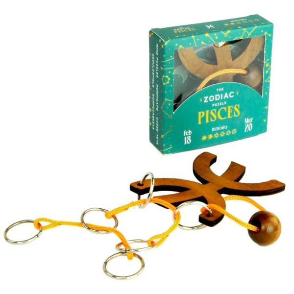 Zodiac Seilpuzzle Pisces (Fische)