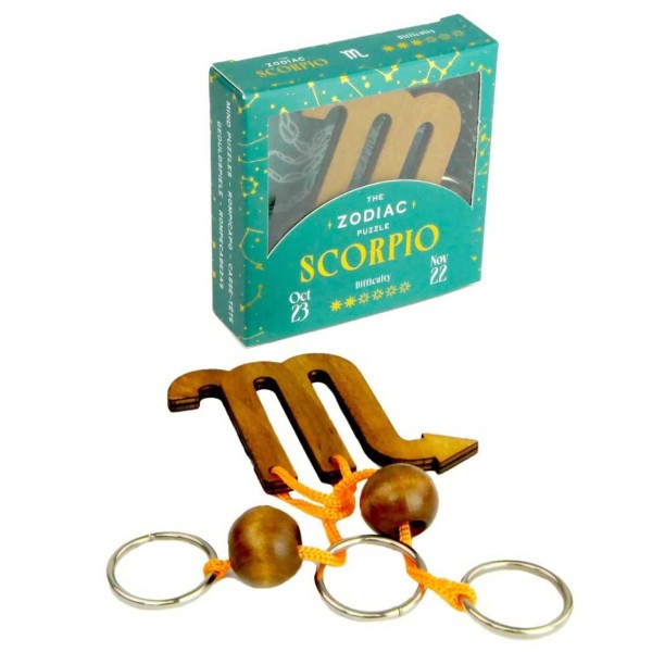Zodiac Seilpuzzle Scoripo (Skorpion)