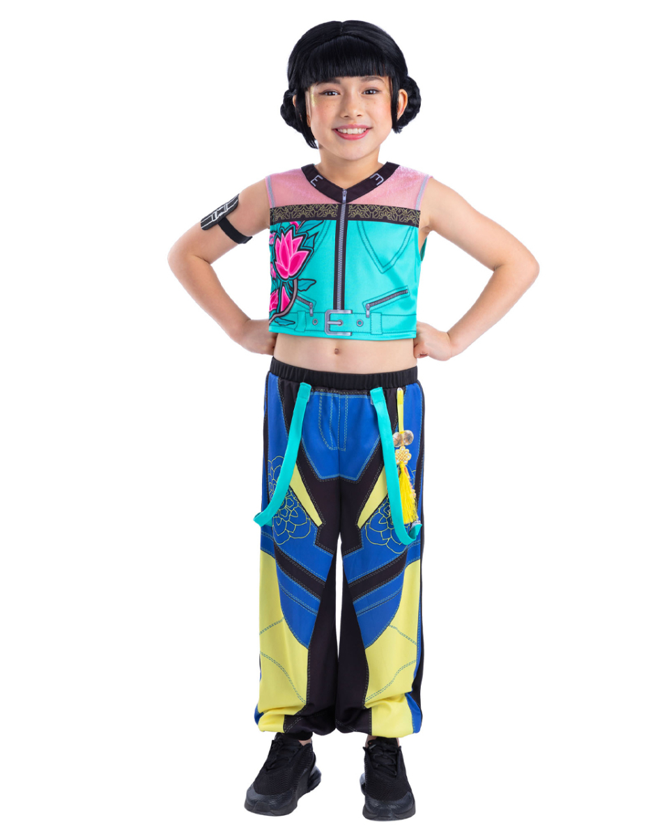 Zoey Kpop Demon Hunters Kostüm für Mädchen XS