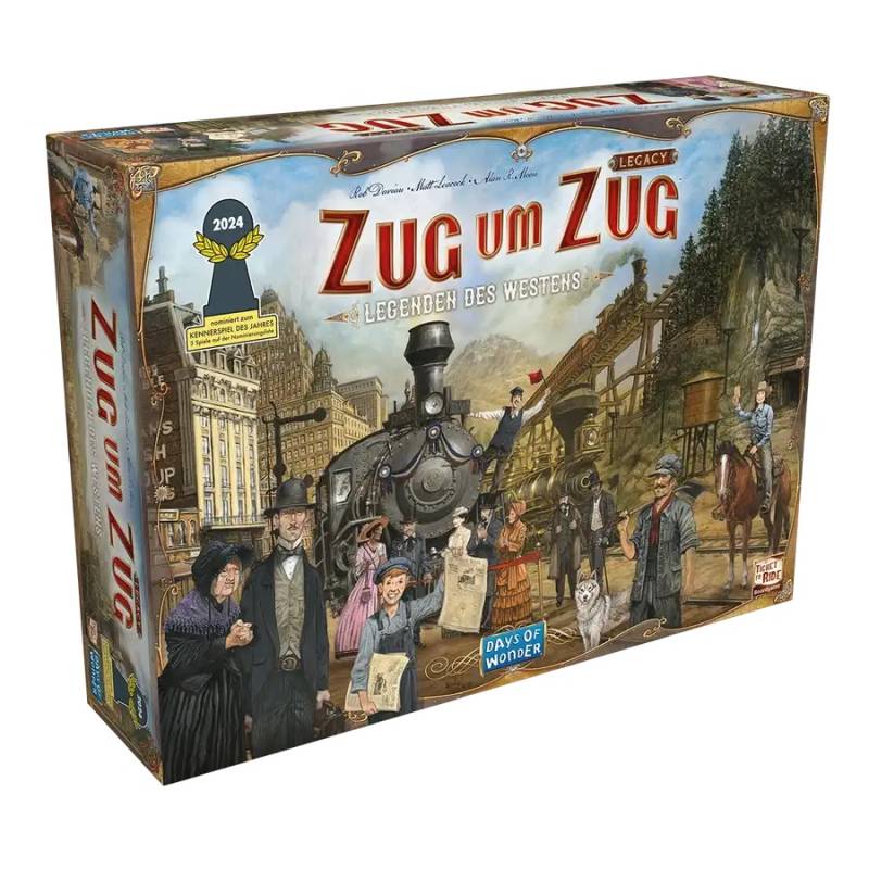 Zug um Zug Legacy: Legenden des Westens (Deutsch) Days of Wonder Brettspiel