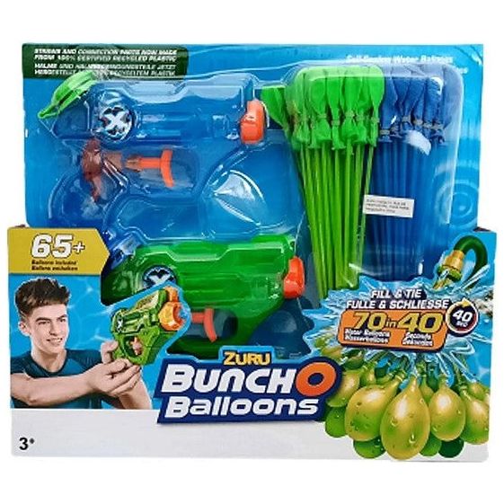 Zuru Bunch O Balloons Wasserpistole 2er Pack + 70 Wasserballons, Outdoor Fun Zuru Bunch O Balloons Wasserpistole 2er Pack + 70 Wasserballons, Outdoor Fun