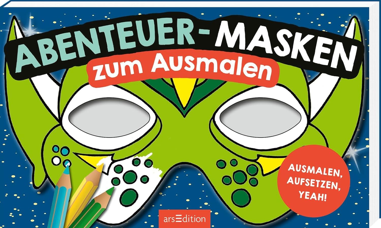 arsEdition - Abenteuer-Masken zum Ausmalen arsEdition - Abenteuer-Masken zum Ausmalen