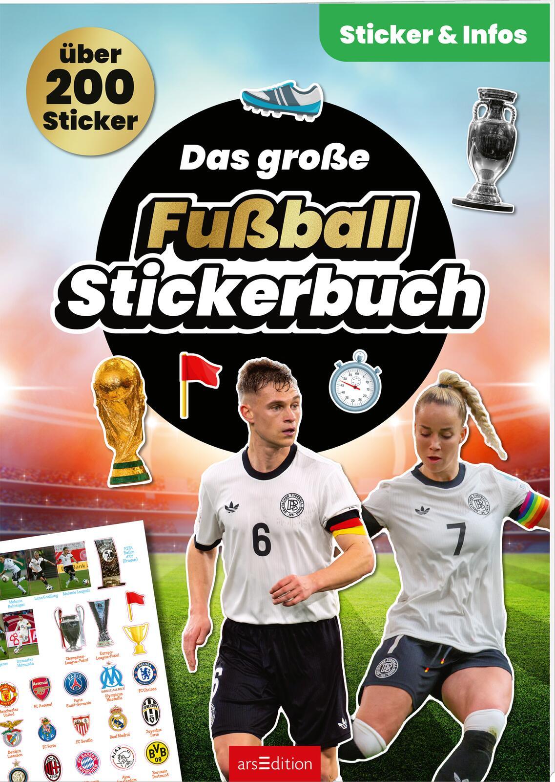 arsEdition - Das große Fußball-Stickerbuch