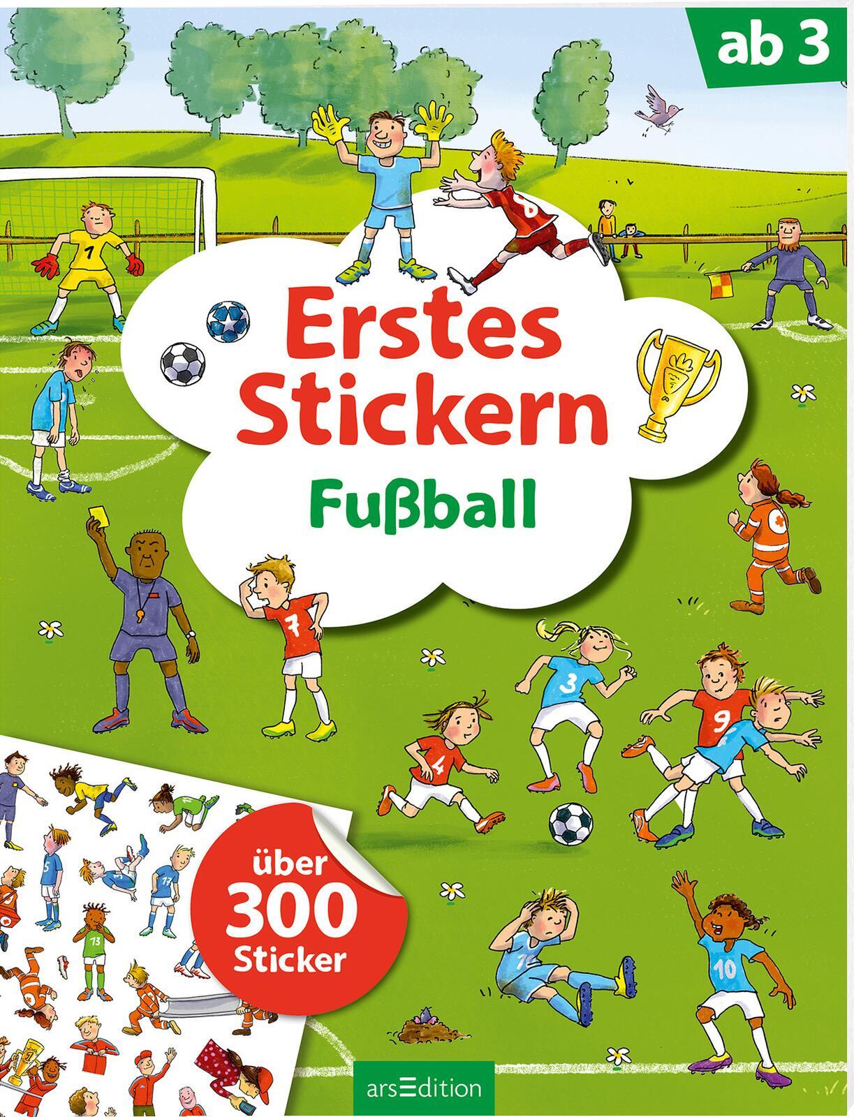 arsEdition - Erstes Stickern – Fußball