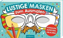 arsEdition - Lustige Masken zum Ausmalen