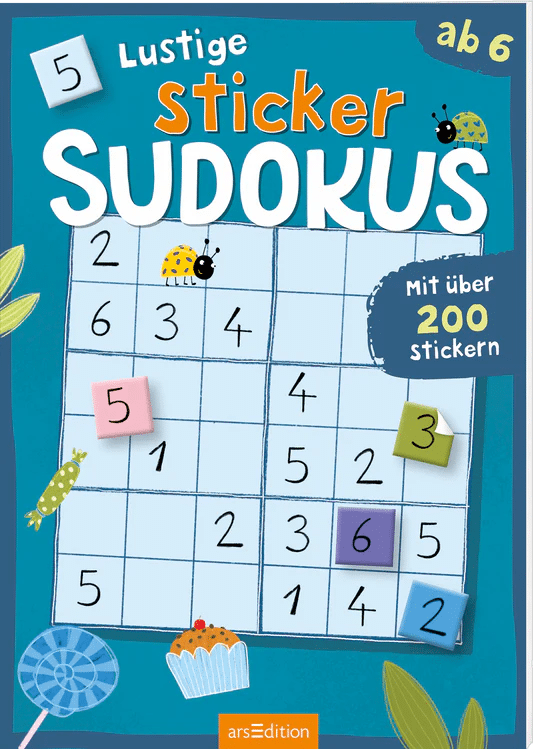 arsEdition - Lustige Sticker Sudokus arsEdition - Lustige Sticker Sudokus