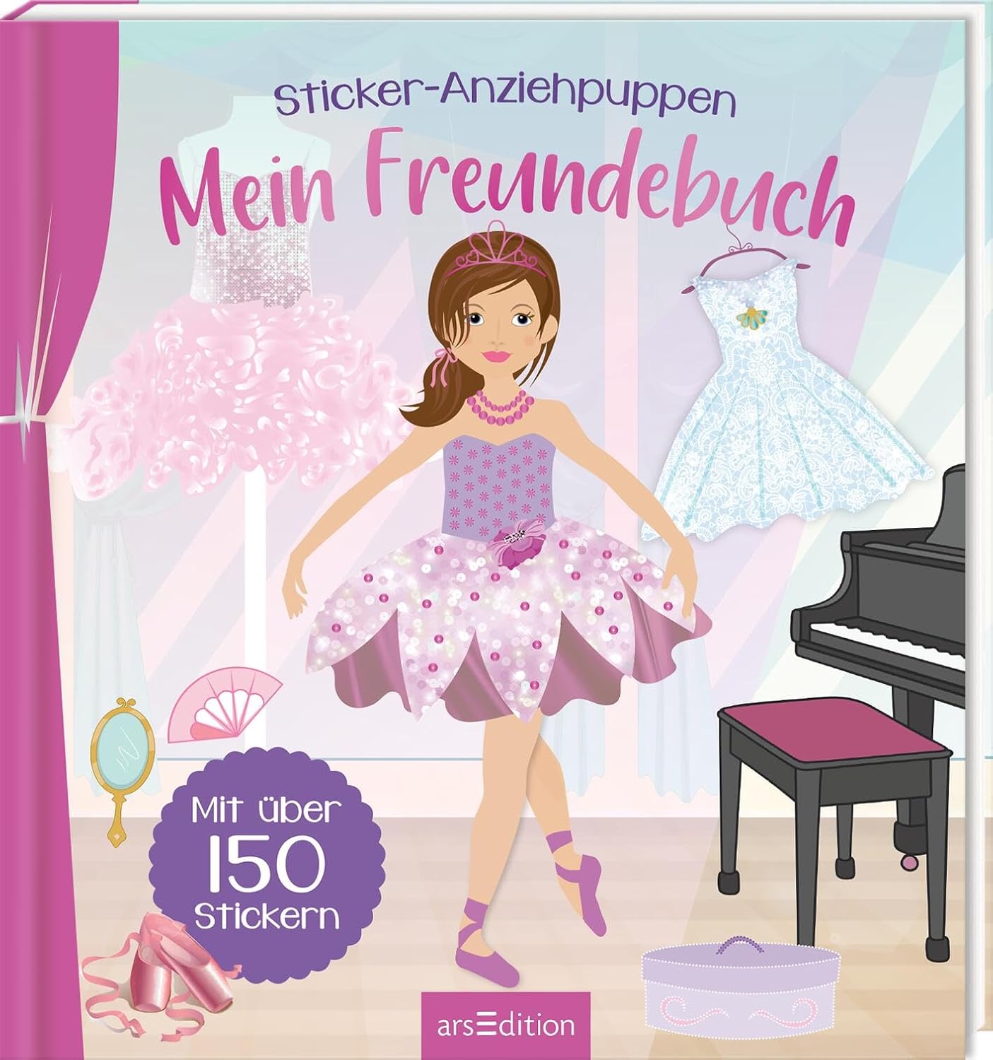 arsEdition - Mein Freundebuch Sticker Anziehpuppen arsEdition - Mein Freundebuch Sticker Anziehpuppen